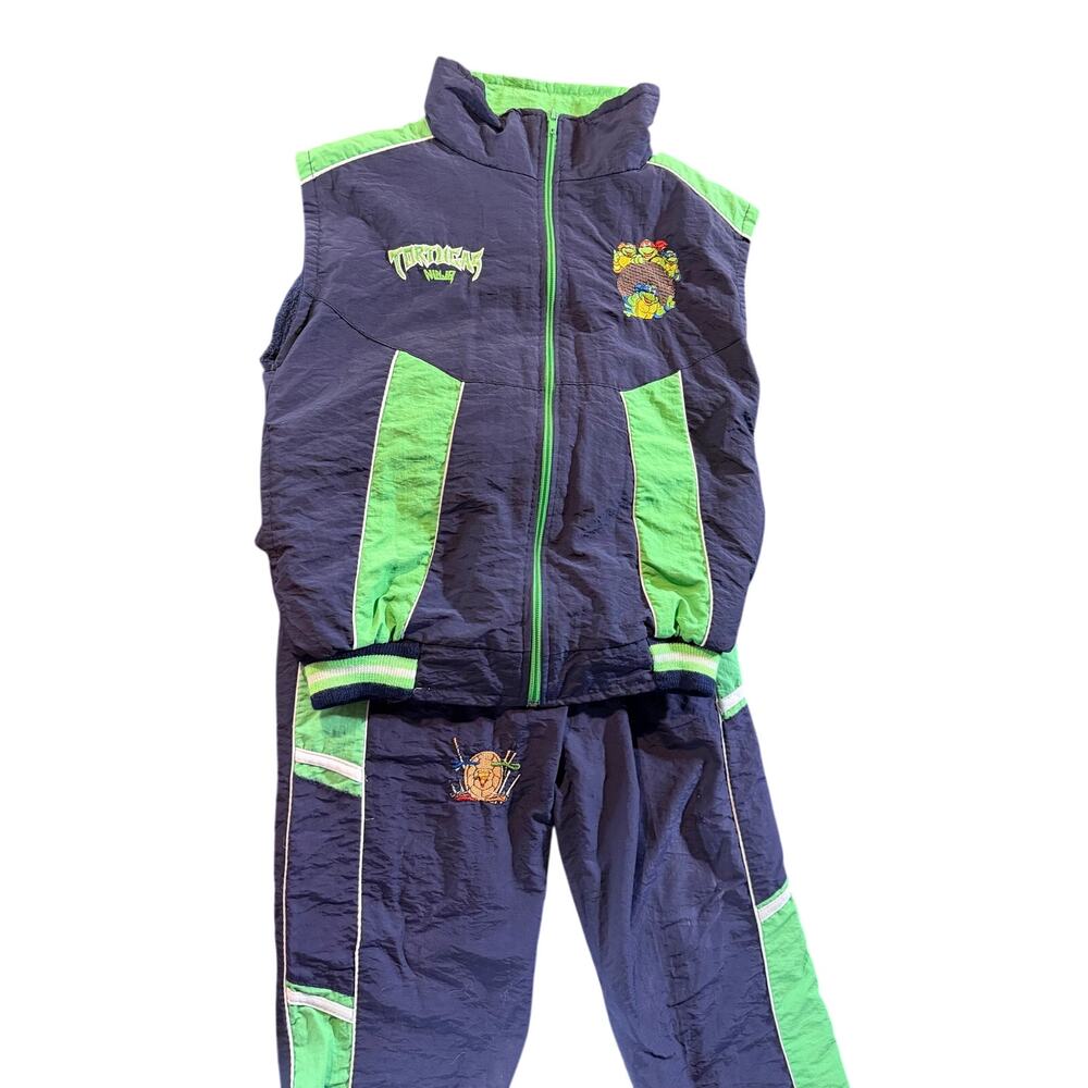 Vintage Y2K  late 90s to early 2000s Teenage Mutant Ninja Turtles tracksuit